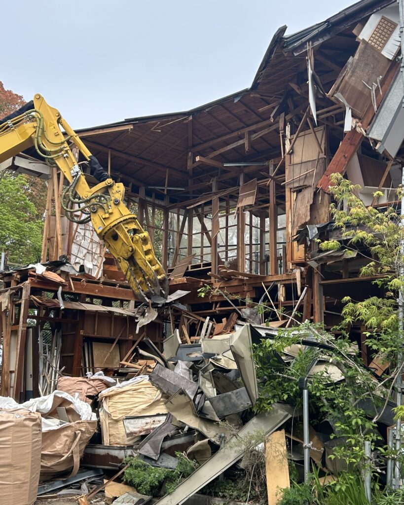 仙台市S様邸木造2階建て住宅解体工事の施工事例写真